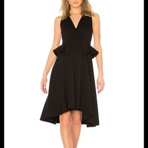 Elliatt  Rapture Black Midi Dress (Revolve)